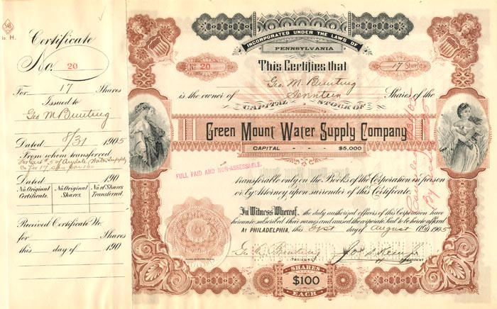 Green Mount Water Supply Co.